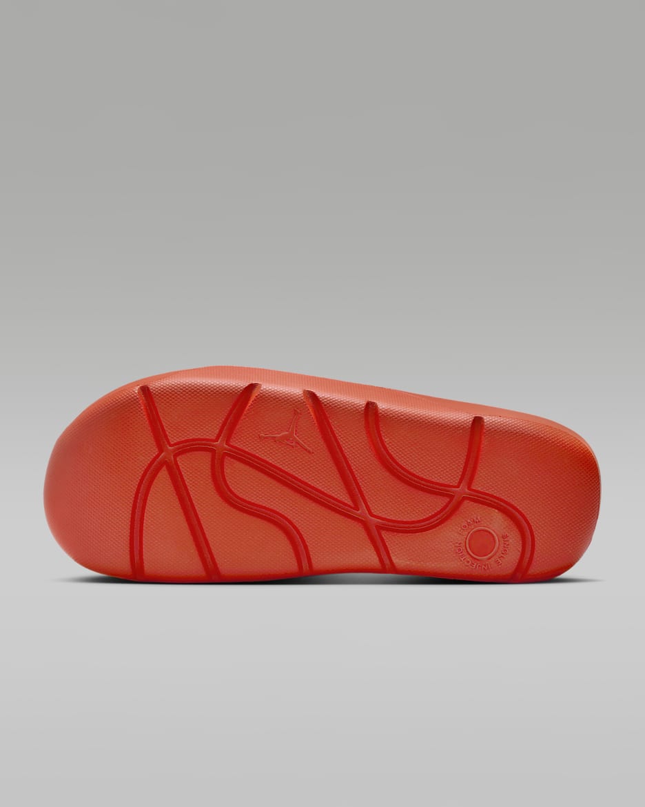 Claquette nike orange jordan clearance